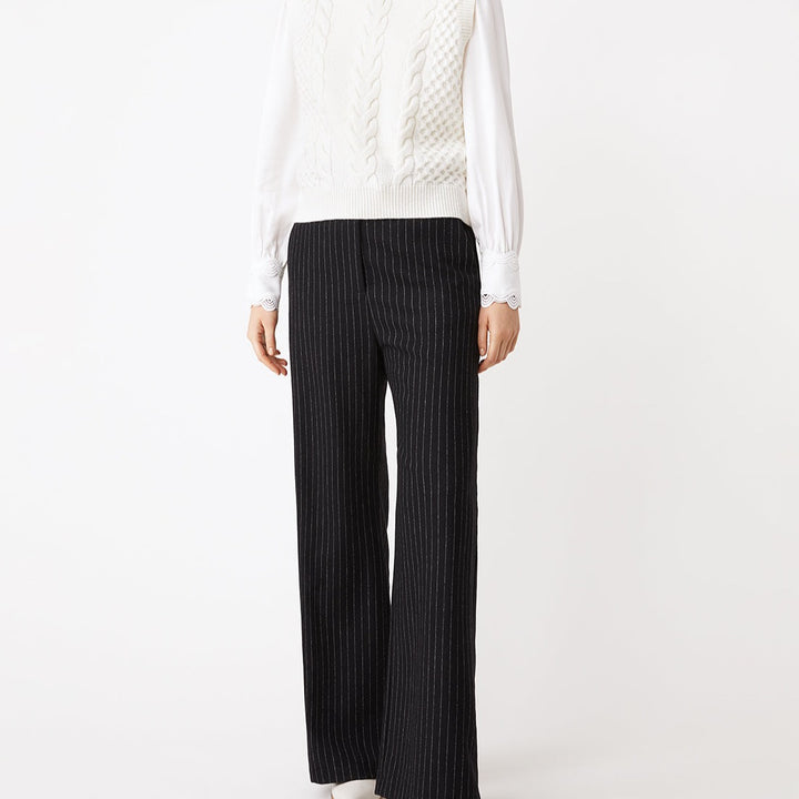 Cream Pouchka Sleeveless Sweater