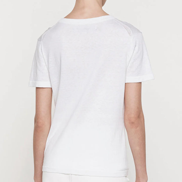 White Silk Perfect Tee
