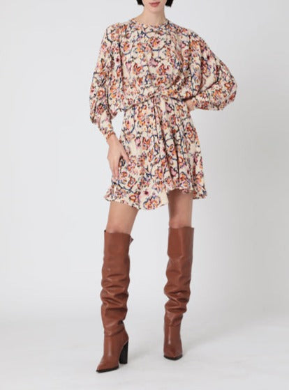 Floral Print Mini Dress