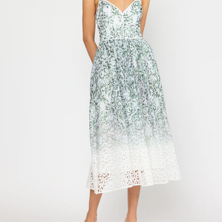 Sage Light Leilani Midi Dress