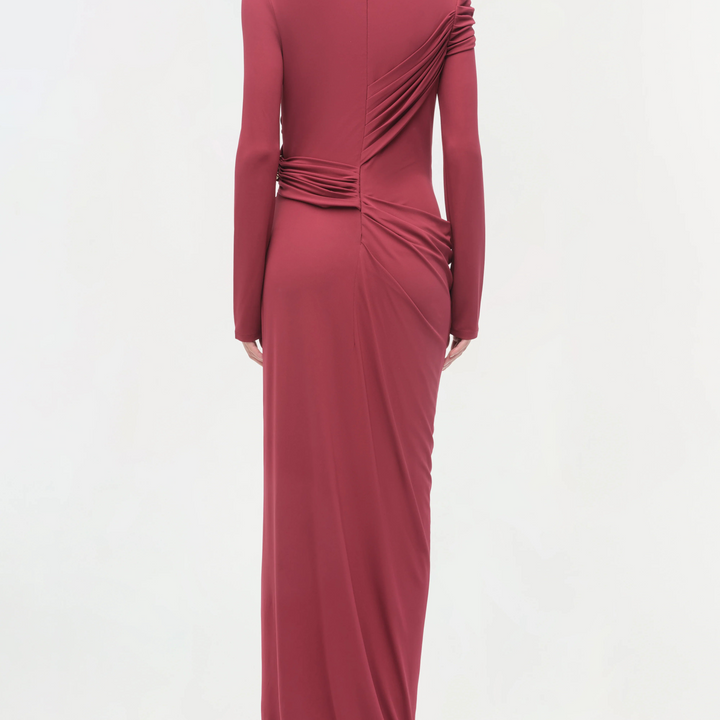 Cranberry Izadora Midi Dress