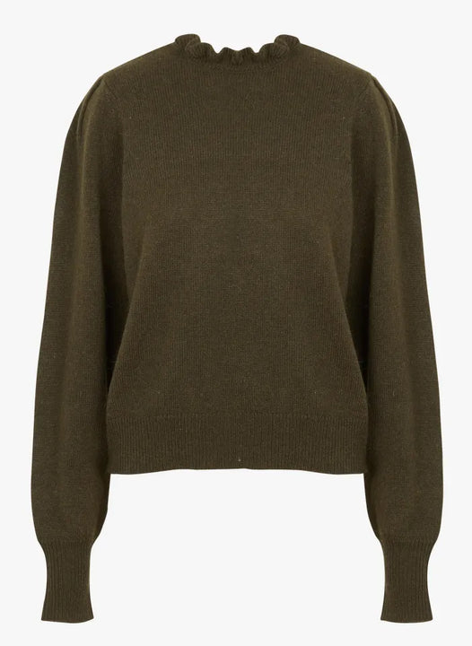Olive Pull Sweater