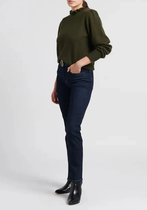 Olive Pull Sweater
