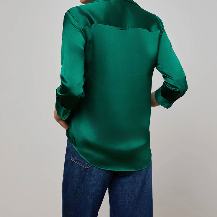 Bottle Green Dani Blouse