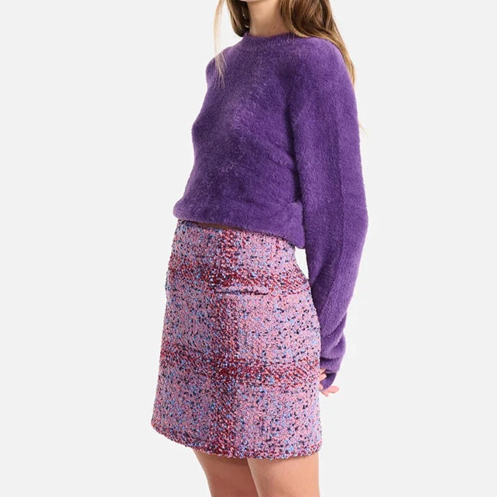 Neve Wool Mini Skirt