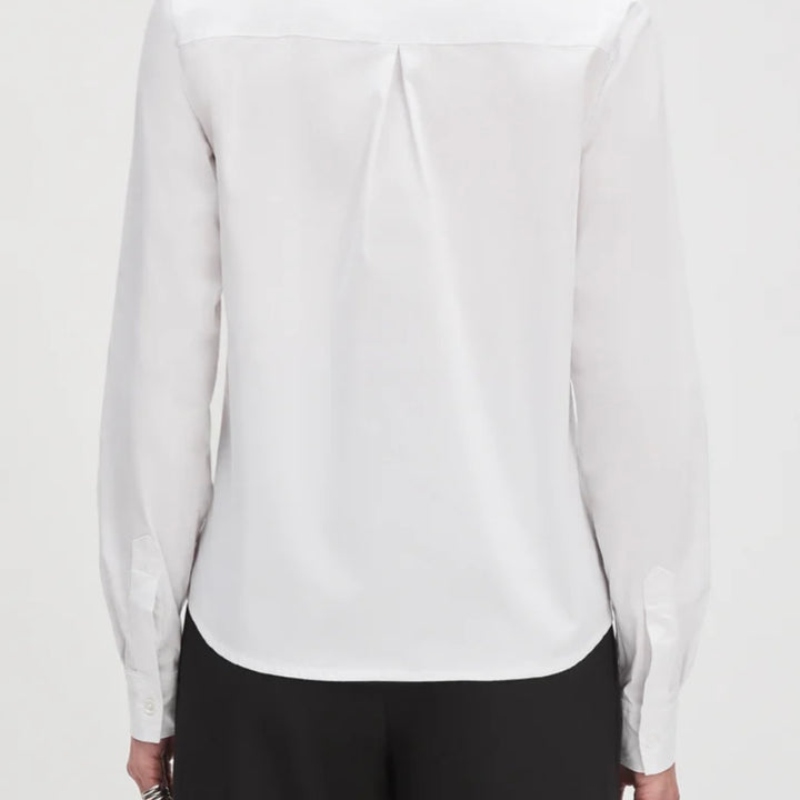 White Grateau Top