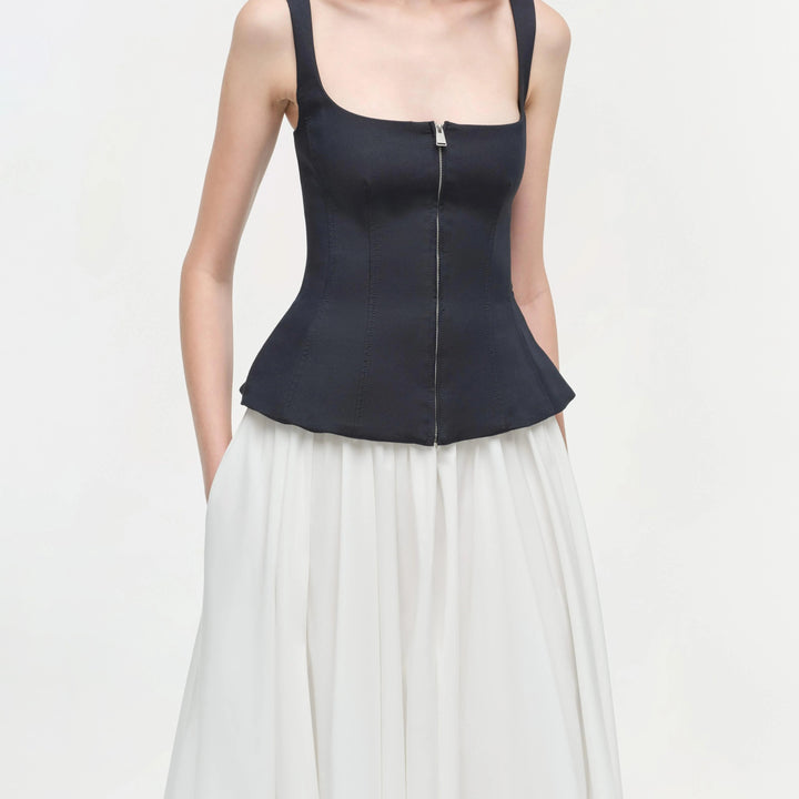 Black Jolynn Midi Dress