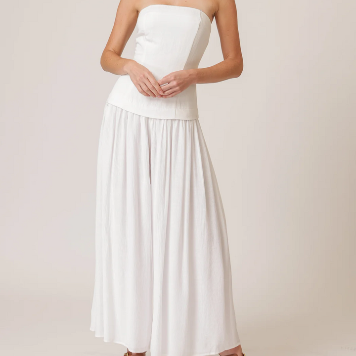 White Theo Jumpsuit