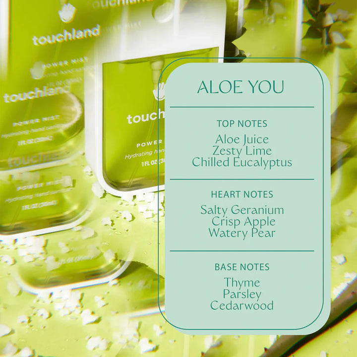 Touchland Power Mist Hand Sanitizer - Aloe You