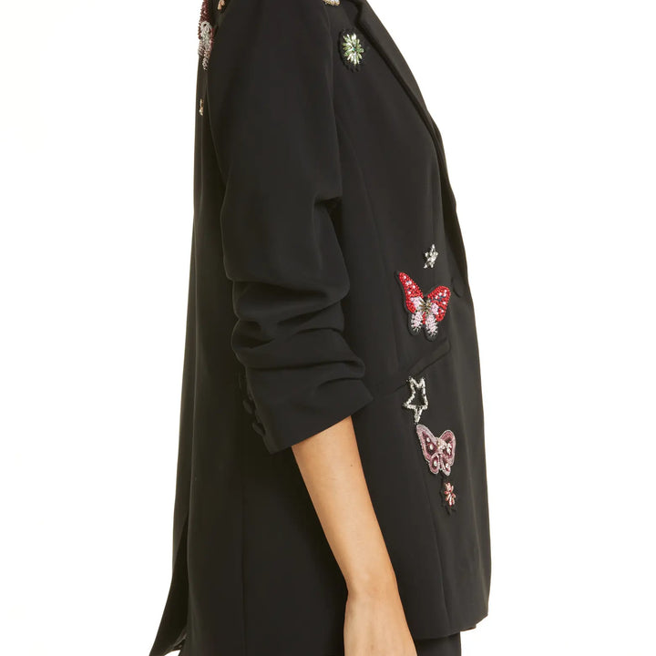 Black Butterfly Kylie Blazer