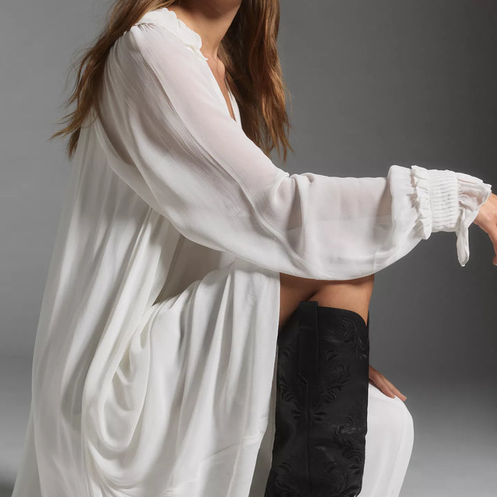 Black Leather Western Jolene Boots