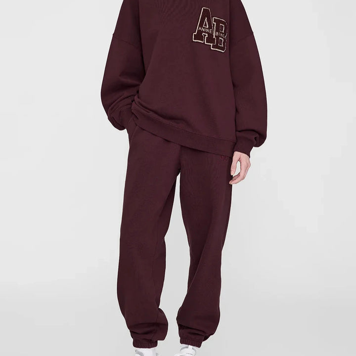 Dark Burgundy Karter Jogger