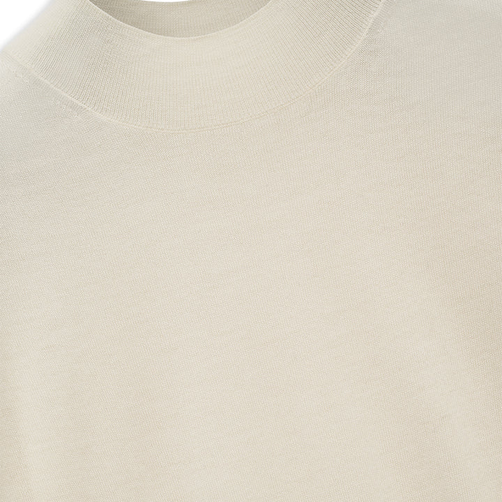 Ivory Monique Short Sleeve Sweater