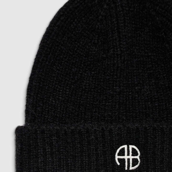 Black Elia Beanie