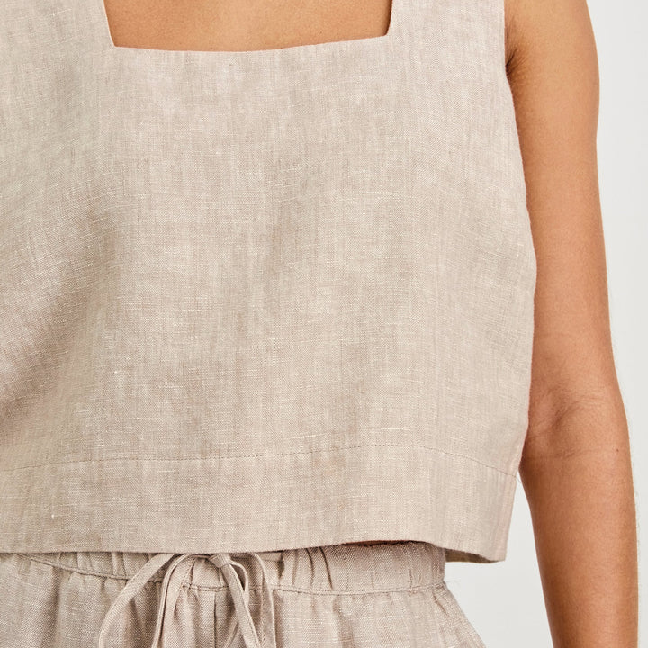 Heathered Flax Akira Top