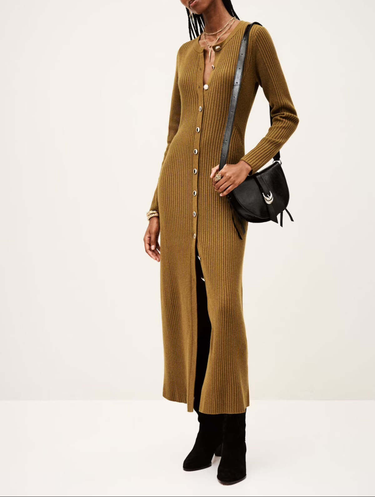 Bronze Anisa Midi Dress