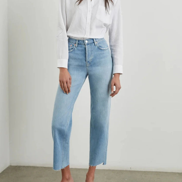Charli White Eyelet Shells Top