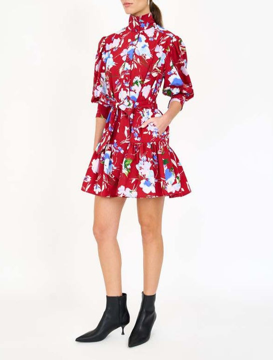 Crimson Emi Dress
