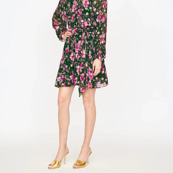 Pink Poinsettia Jenny Dress