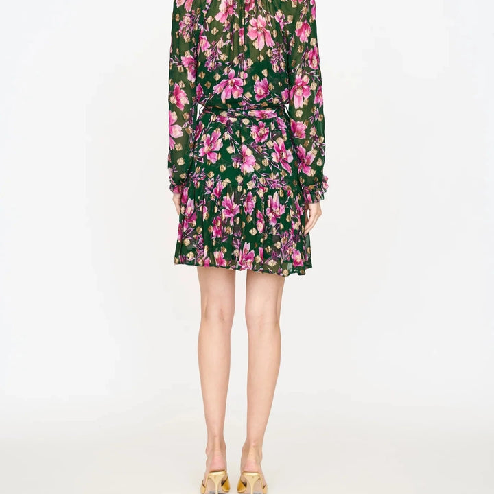 Pink Poinsettia Jenny Dress