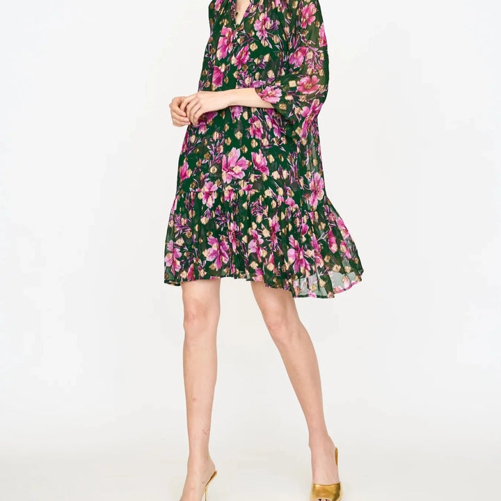 Pink Poinsettia Jenny Dress