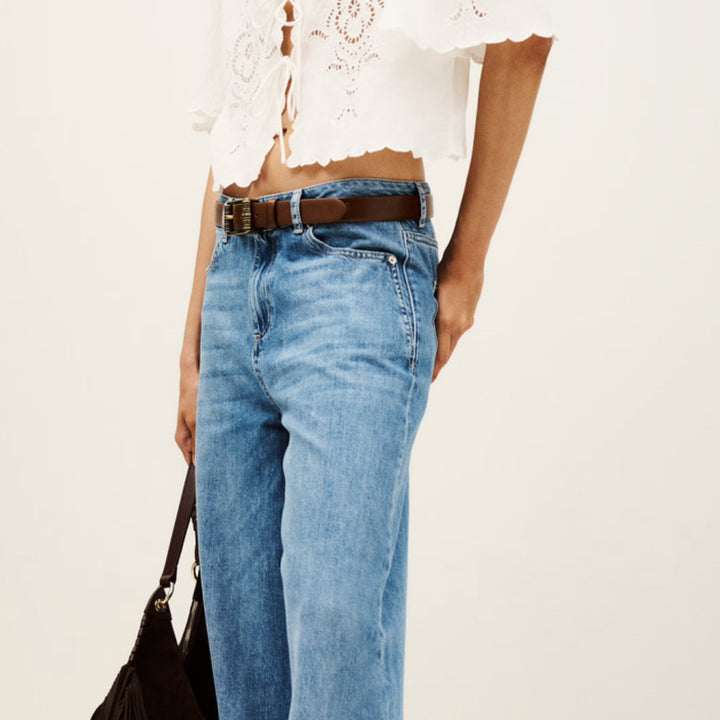 White Olaya Lace Top