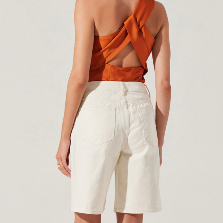 Burnt Orange Francis Top