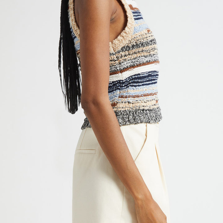 Cropped Jerrel Knit Tank