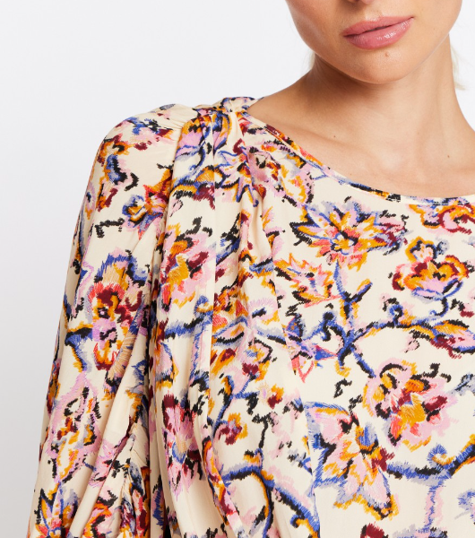 Floral Print Mini Dress