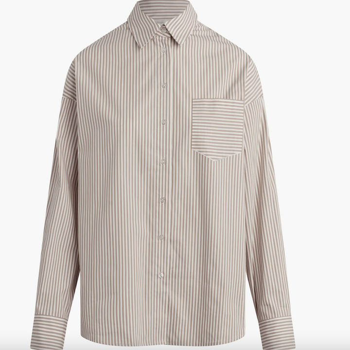 Mocha Stripe Beau Shirt