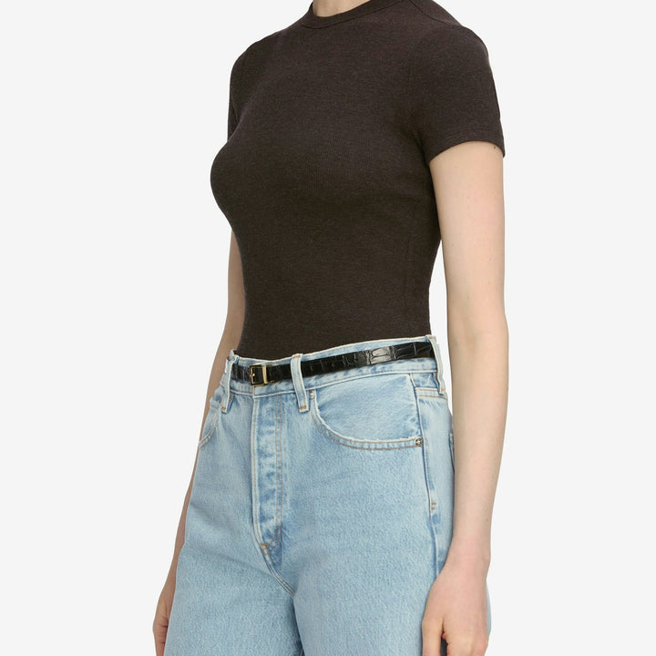 Coffee Rib Baby Tee