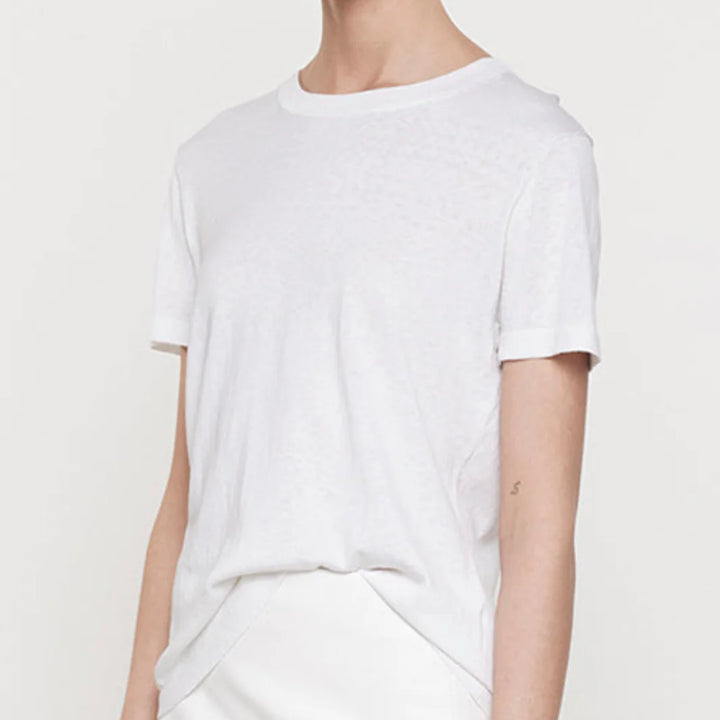 White Silk Perfect Tee