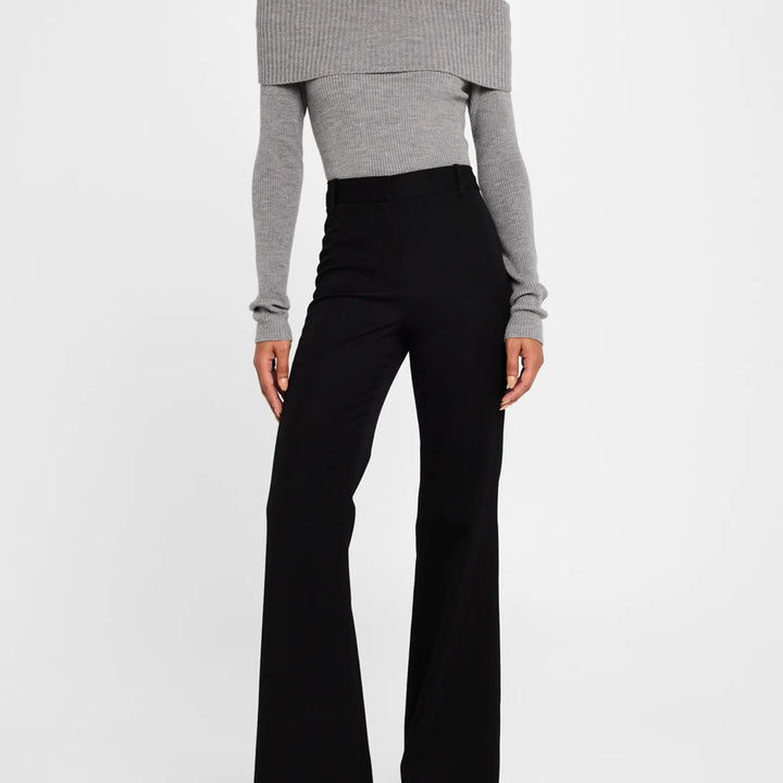 Heather Gray Coretta Off Shoulder Top