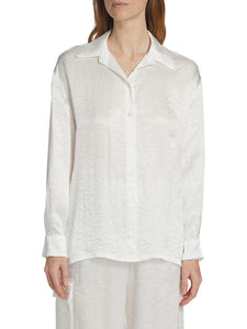 Textured Satin Shirt