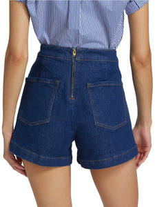 Sailor Denim Snap Shorts