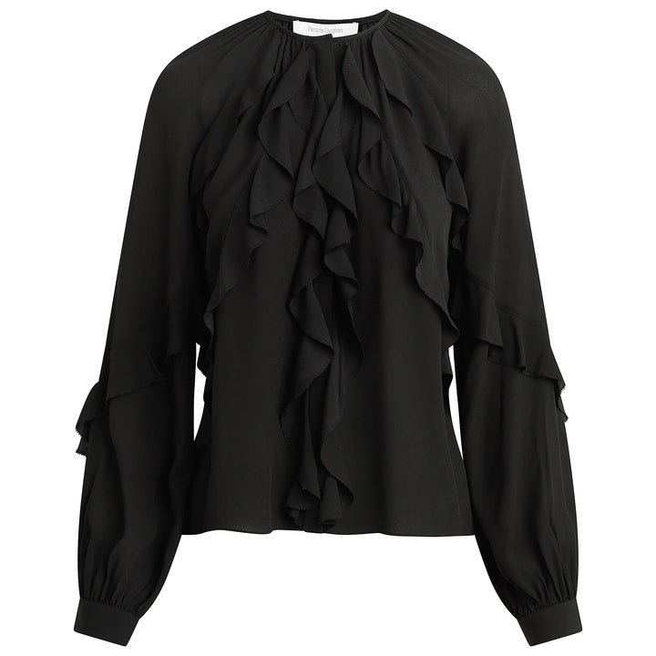 Black Because of You Top