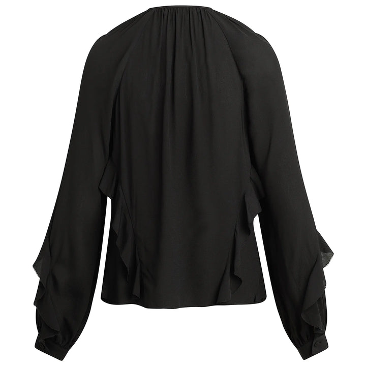 Black Because of You Top