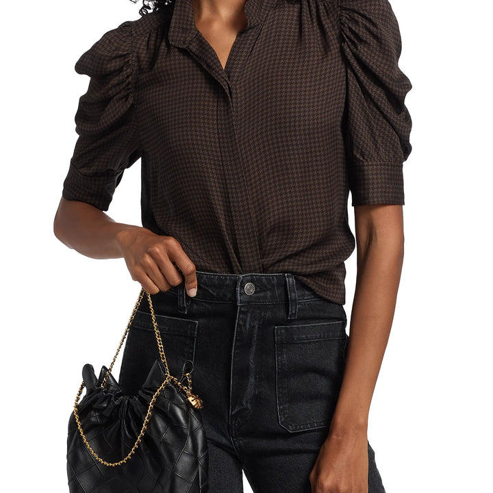 Americano Houndstooth Gillian Top
