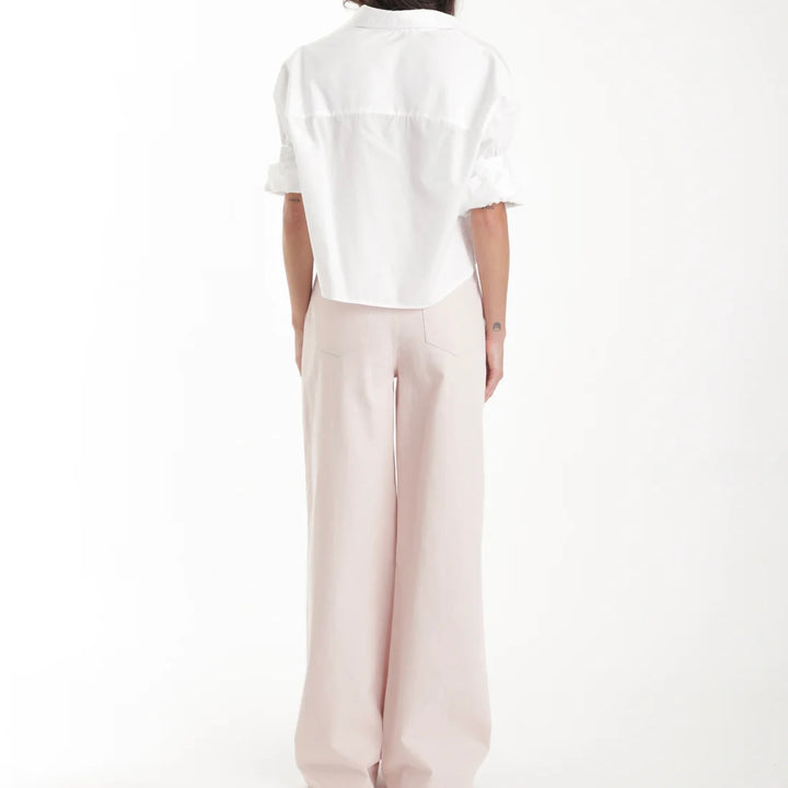 White Malaga Poplin Shirt