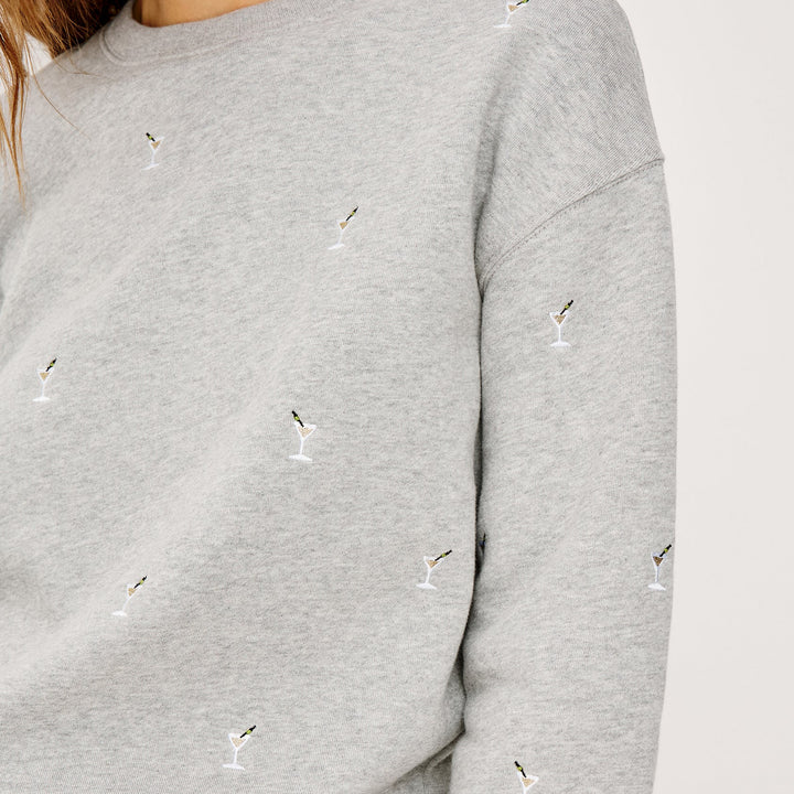 Heather Grey Martini Ramona Sweatshirt