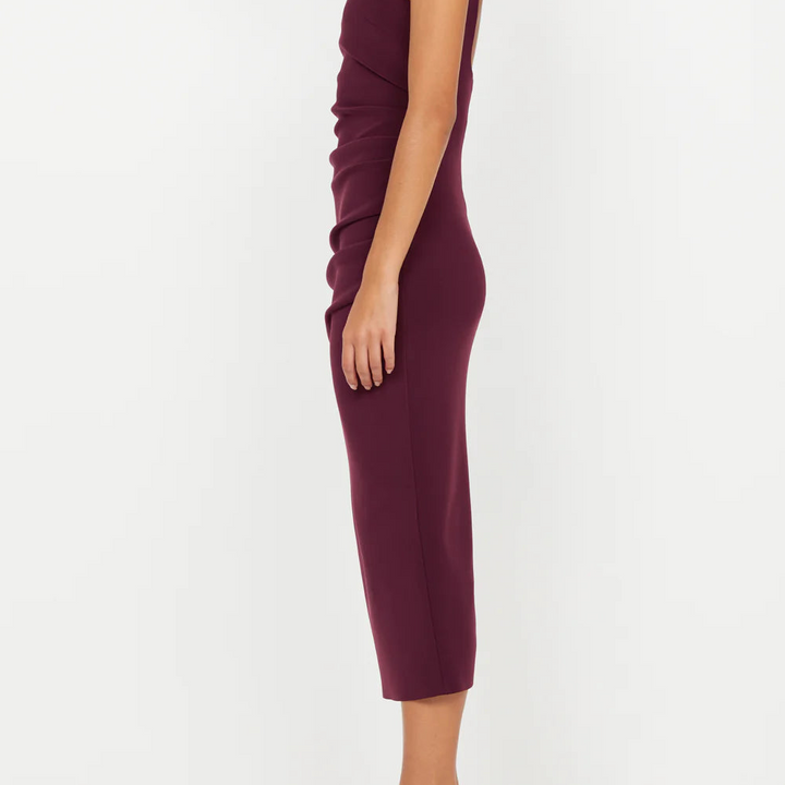 Sangria Karina Tuck Midi Dress