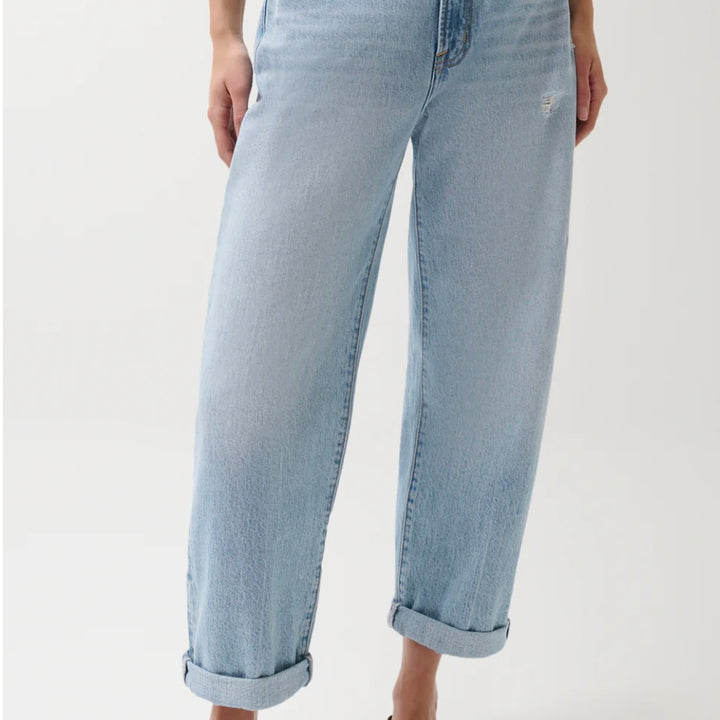 Old Blues Donny Rolled Hem Boyfriend Jean