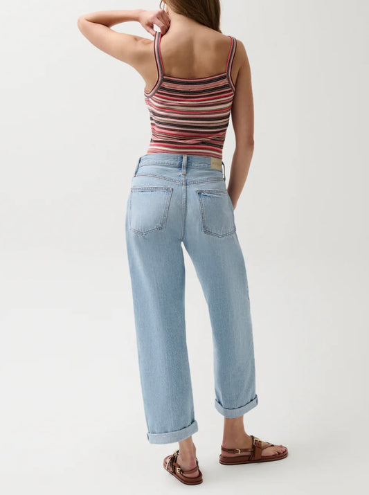 Old Blues Donny Rolled Hem Boyfriend Jean