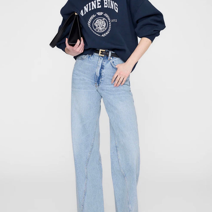 Dark Navy Miles Collegiate Sweatshirt