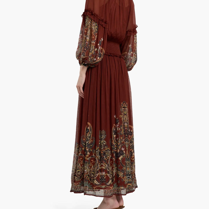 Rust Montara Melody Dress