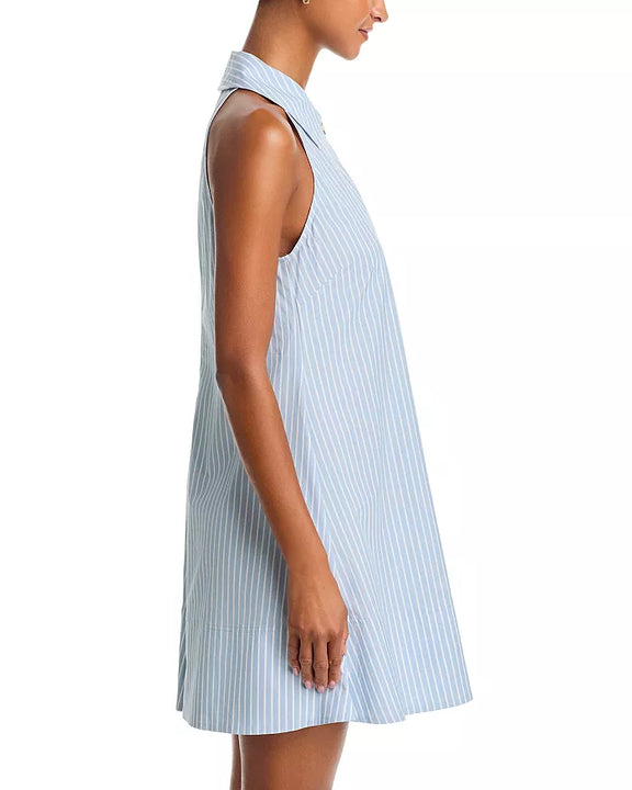 Blue Stripe Florenz Mini Dress
