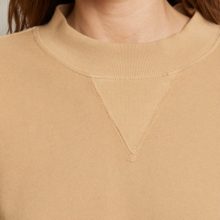 Suede Blake French Terry Oversized Crew