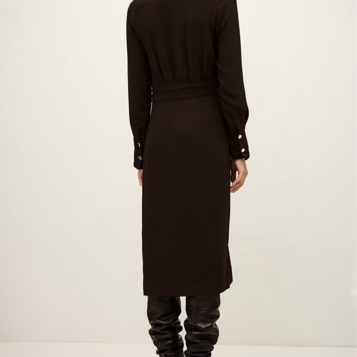 Chocolate Fiji Midi Dress