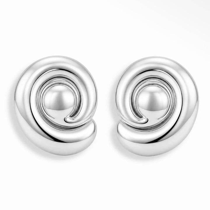 Milley Spiral Statement Studs