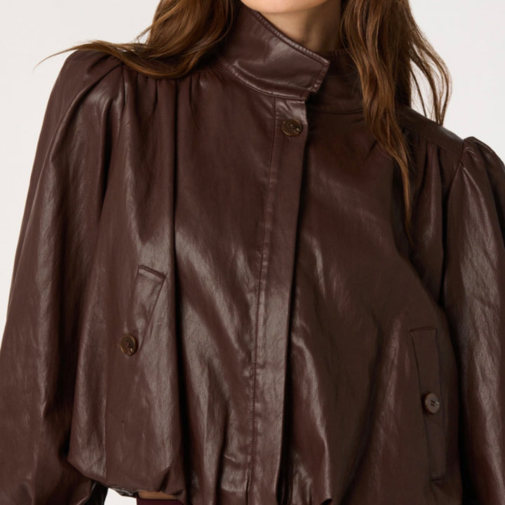 Brown Estero Leather Jacket